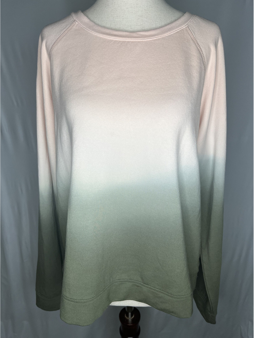 NWT Sanctuary Women's Pink/Green Sweatshirt Size Large